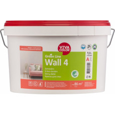 Vivacolor Krāsa sienām Vivacolor Green Line Wall 4 Pilnīgi matēta C-bāze (Tonējamā krāsa) 7.2L - gab