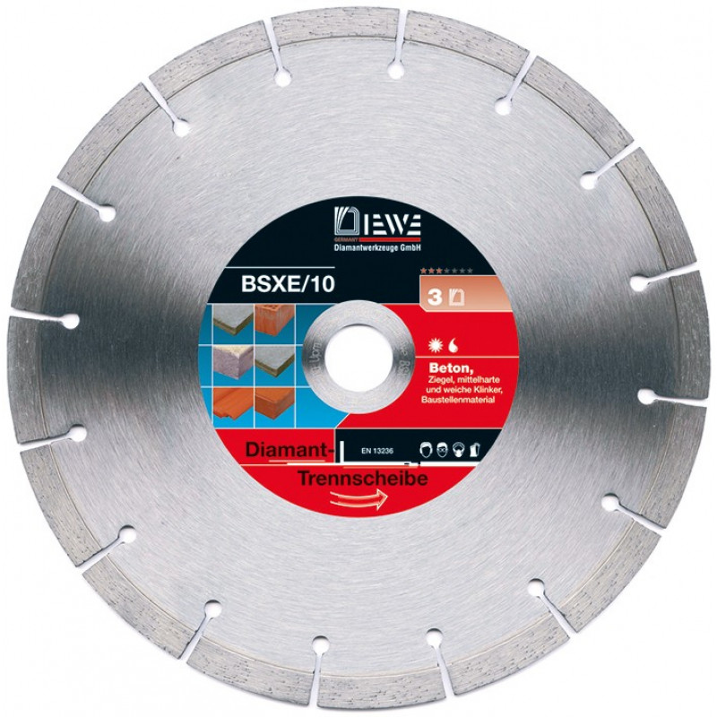 Diewe Dimanta ripa DIEWE BSX-E, D150/22.2 mm - gab.