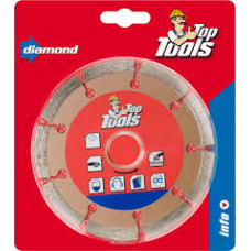 Top Tools Dimanta griezējdisks Top Tools segment 125 x 22 mm - gab.