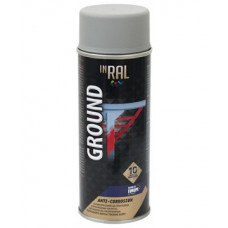 Inral Antikorozijas aerosols grunts Inral Ground 400ml RAL7040 pelēks - gab