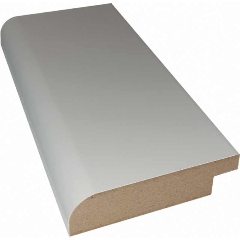 Cits MDF grīdlīste ar vada kanālu K7, 18x70x2070 mm - gb