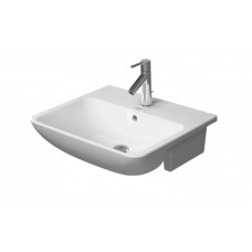 Duravit izlietne ME by Starck, 550x455 mm, daļēji virsmā, balta WG