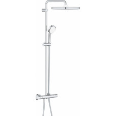 Grohe Tempesta Cosmopolitan System 250 Cube Dušas sistēma ar termostatu, rokas duša Tempesta Cosmo 100, 2 režīmi, hroms