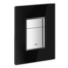 Grohe taustiņš Skate Cosmo duo, 156x197 mm, horizontāls/vertikāls, velvet black