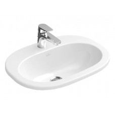 Villeroy & Boch izlietne O.novo, 560x405 mm, virsmā, balta