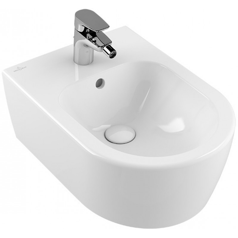 Villeroy & Boch bidē Avento, stiprināms pie sienas, 370x530 mm, balts