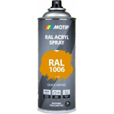 Motip Aerosols RAL 1006 dzeltens ar spīdumu 400ml, Motip