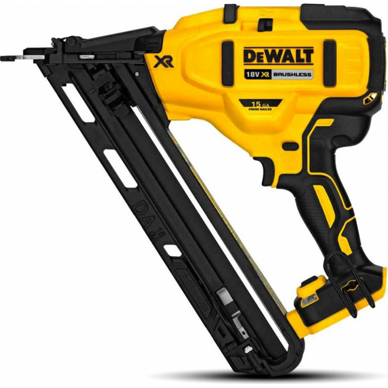 Dewalt Akumulatora Naglotājs 15Ga, 18V (bez akumulatora, lādētāja) DCN650N-XJ