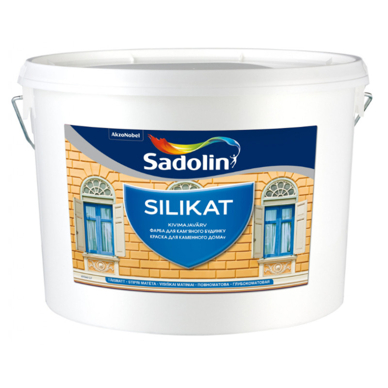 Sadolin Silikat BW Silikātkrāsa, stipri matēta 10L