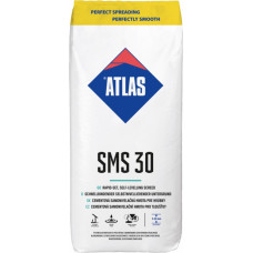 Atlas SMS 30 ātri cietējošs, pašizlīdzinošs grīdas maisījums (3-30mm), 25kg