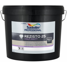 Sadolin Professional Rezisto 25 Pusmatēta krāsa sienām BW 10L