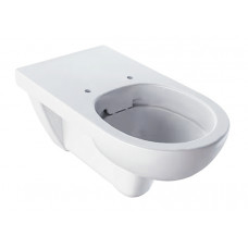 Geberit Selnova Comfort sienas WC cilvēkiem ar kustību ierobežojumiem Rimfree. Pagarināts modelis - 70cm - gab.