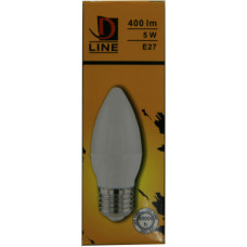 D Line LED spuldze 5W E27 400lm 2700k D Line