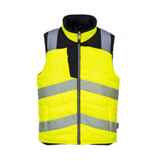 Baltic Canvas Divpusēja ziemas darba veste BALTIC CANVAS Hi-Vis dzeltena, XXXL izmērs - gab