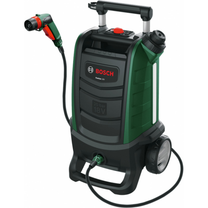 Bosch Akumulatora augstspiediena mazgātājs Bosch Fontus 18V, SOLO, 06008B6102 - gab