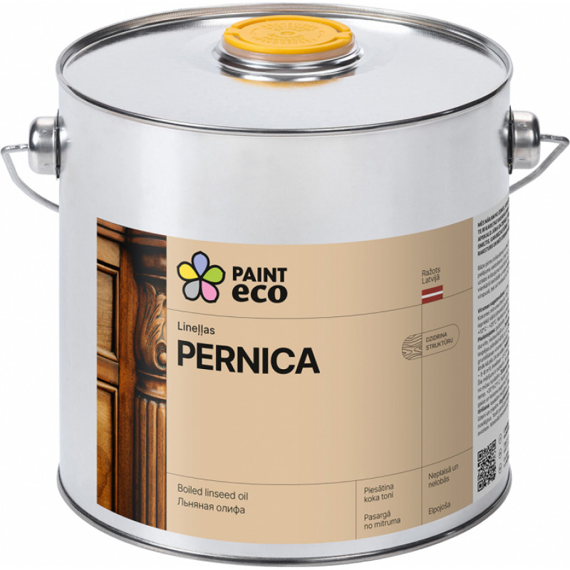 Paint Eco Lineļļas pernica Paint Eco Bezkrāsaina 2.5L - gab