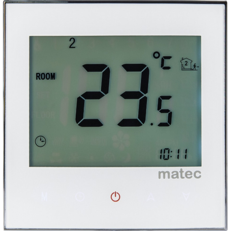 Zamel Termoregulators Zamel Matec RTD-02, 2 sensori, IP20 - gab