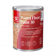 Tikkurila Krāsa grīdām Tikkurila Pontti Floor Paint 30 Pusmatēta C-Bāze 0.9L - gab