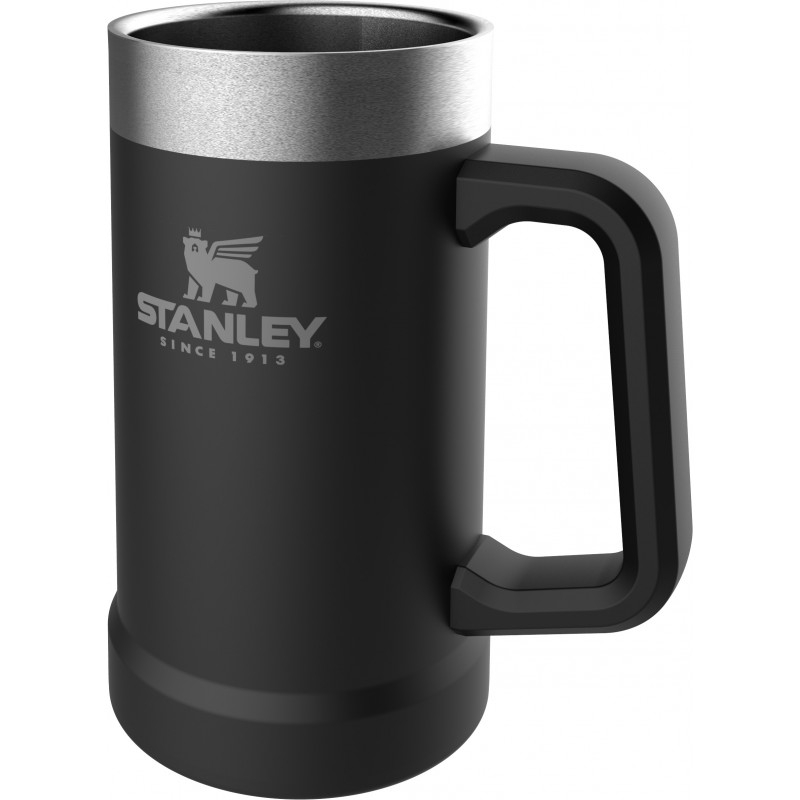 Stanley Alus kauss STANLEY Adventure The Big Grip Beer Stein 2802874034, 0.7L, matēti melns - gab