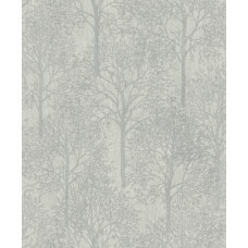 Grandeco Vinila tapetes Grandeco Fabric Tree A43801, rullis 0.53x10.05m - gab