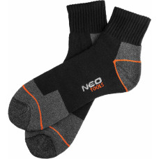 Neo Tools Darba zeķes NEO 82-355, īsas, melnas, 39-42 - gab