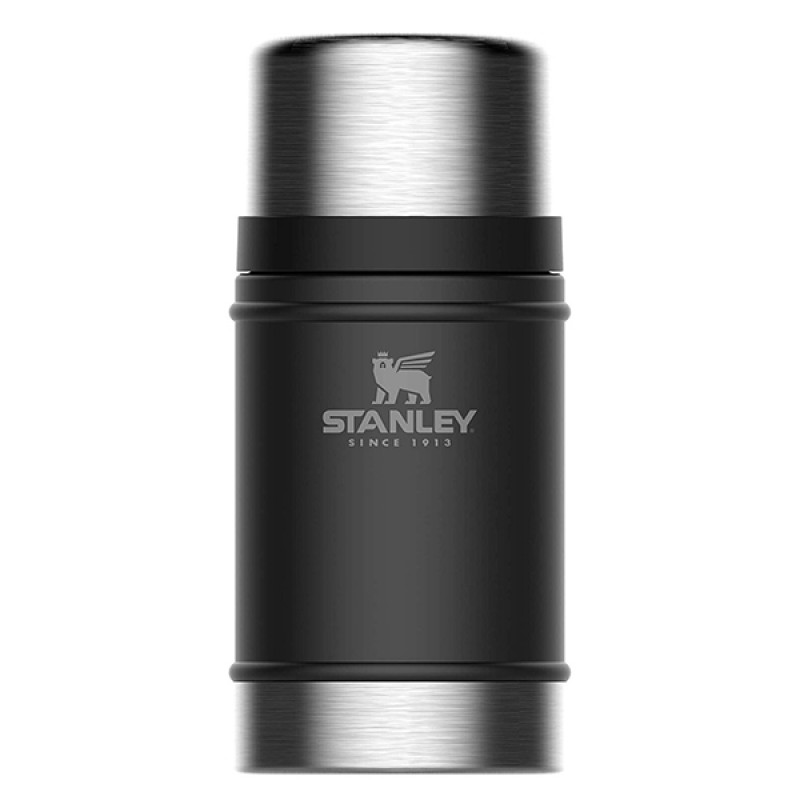 Stanley Termoss ēdiena Stanley The Legendary Classic 2807936004, 0.7L, matēti melns - gab.