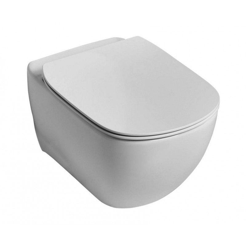 Ideal Standard pods Tesi Aquablade, stiprināms pie sienas, 365x535 mm, balts