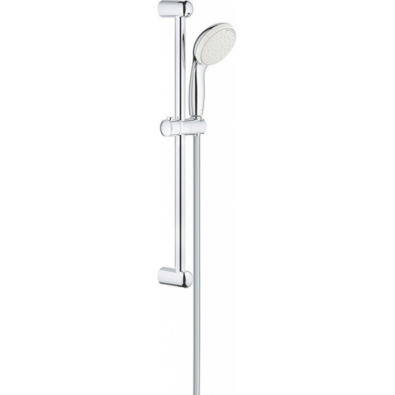 Grohe Tempesta 100 Dušas komplekts, 2 režīmi, 600mm sliede, hroms