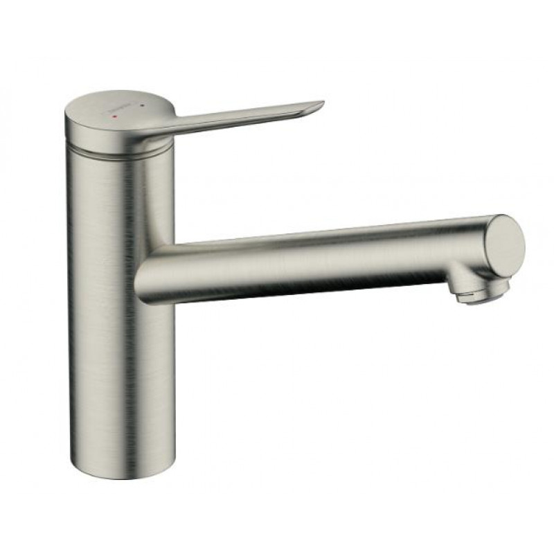 Hansgrohe virtuves izlietnes maisītājs Zesis M33-150 1jet, stainless steel finish