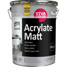 Vivacolor Acrylate Matt A Mitrumizturīga sienas krāsa, matēta 18L