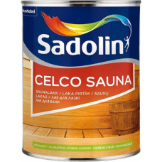 Sadolin Celco Sauna Pusmatēta laka pirtīm un saunām 1L