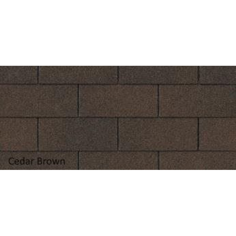 Certainteed CT™20 klasiskie šindeļi - Cedar Brown