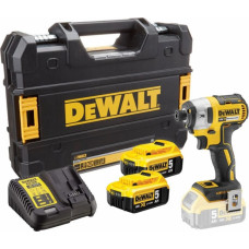 Dewalt Akumulatora triecienskrūvgriezis 18V XR, 3 ātrumi, 205Nm (+2x5.0Ah, lādētājs, koferis) DCF887P2-QW