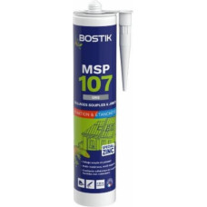 Bostik Msp 107 MS polimēru montāžas līme / hermētiķis pelēka 0.3L