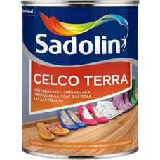 Sadolin Celco Terra Pusspīdīga laka koka grīdai 1L