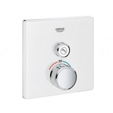 Grohe Grohtherm SmartControl dušas termostata virsapmetuma daļa, 1 režīms, balts - gab.