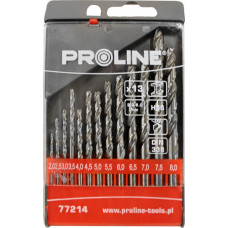 Proline Urbju komplekts metalam HSS-G 2-8mm 13gb Proline