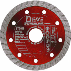 Diewe Dimanta ripa DIEWE P-LINE STONE, D125/22.23 mm - gab.