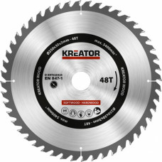 Kreator Zāģripa kokam Kreator D250x30x3 mm, 48T, KRT020425 - gab