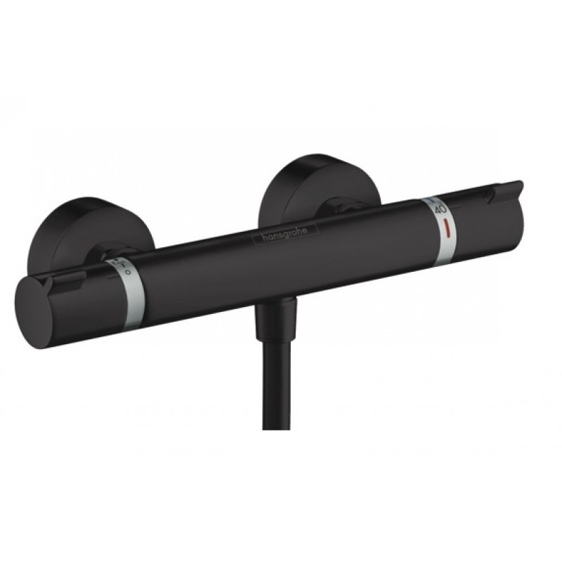 Hansgrohe Dušas termostats Hansgrohe Ecostat Comfort, matt black - gab