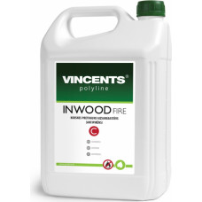 Vincents Polyline Antipirēns Vincents Polyline INWOOD Fire C Sarkans 5L - gab