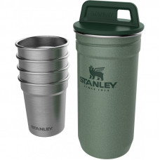 Stanley Degvīna glāzīšu komplekts ar glabāšanas ietvaru STANLEY Adventure 2801705039, 4x59ml, zaļš - gab.