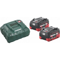 Metabo Komplekts Metabo 2x 5.5 Ah LiHD + ASC 145, 685122000 - gab