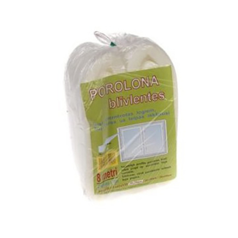 Cits Porolona blīvlentes 20 mm x 20 mm x 8 m - gab