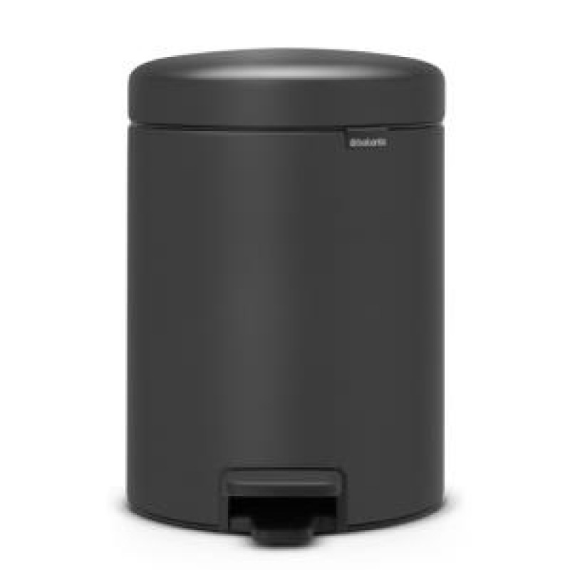 Brabantia atkritumu tvertne ar pedāli NewIcon, 3l, mineral infinite grey