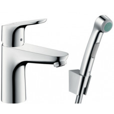 Hansgrohe izlietnes maisītājs Focus 100 Bidette 1jet, hroms