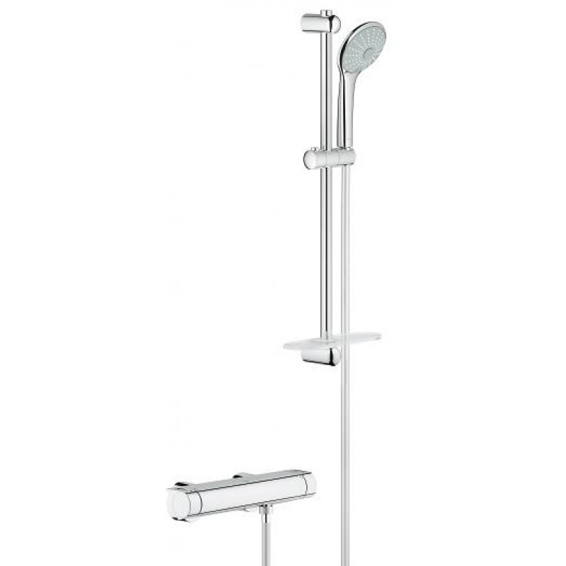 Grohe dušas termostats Grohtherm 2000 ar dušas komplektu, hroms