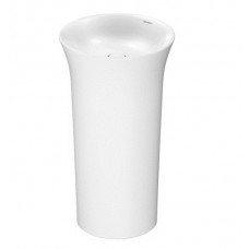 Duravit izlietne White Tulip, d=500 mm, h=900 mm, brīvstāvoša, ar pieslēgumu pie sienas, balta