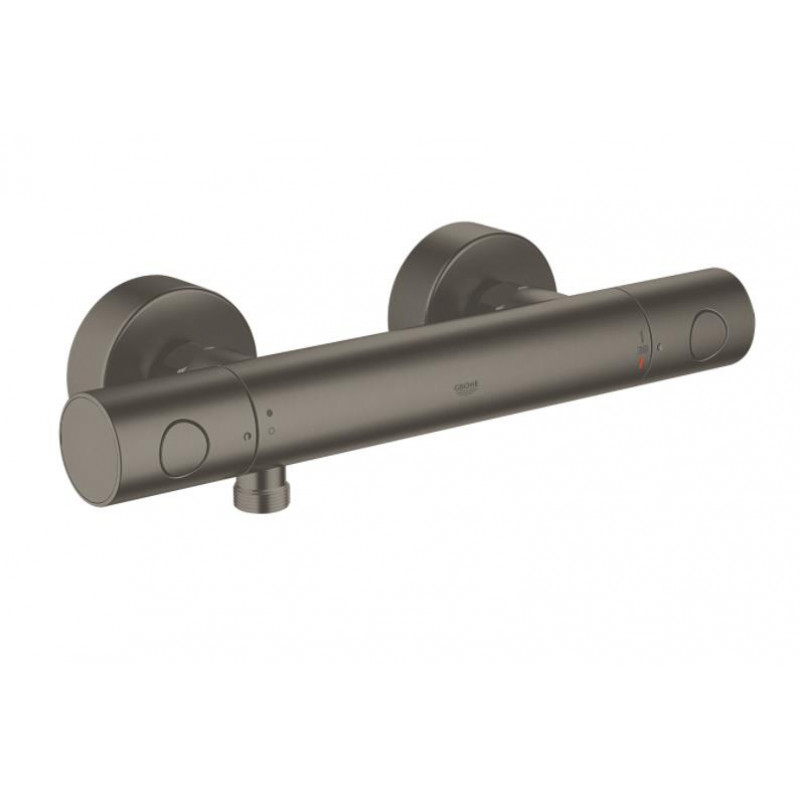 Grohe dušas termostats Grohtherm 1000 Cosmo, brushed hard graphite