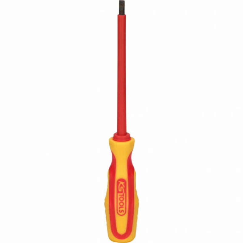 Ks Tools ERGOTORQUE VDE slot screwdriver, 4mm, on hang tag, KS Tools